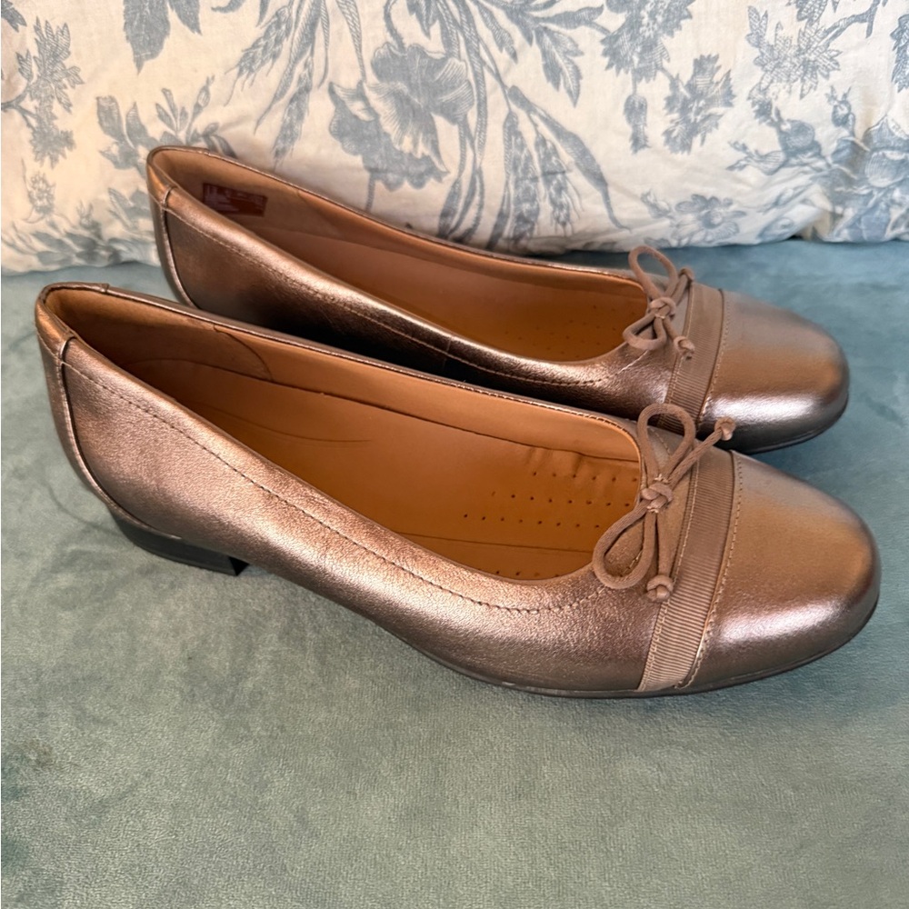 Clarks Metallic Women's Flats